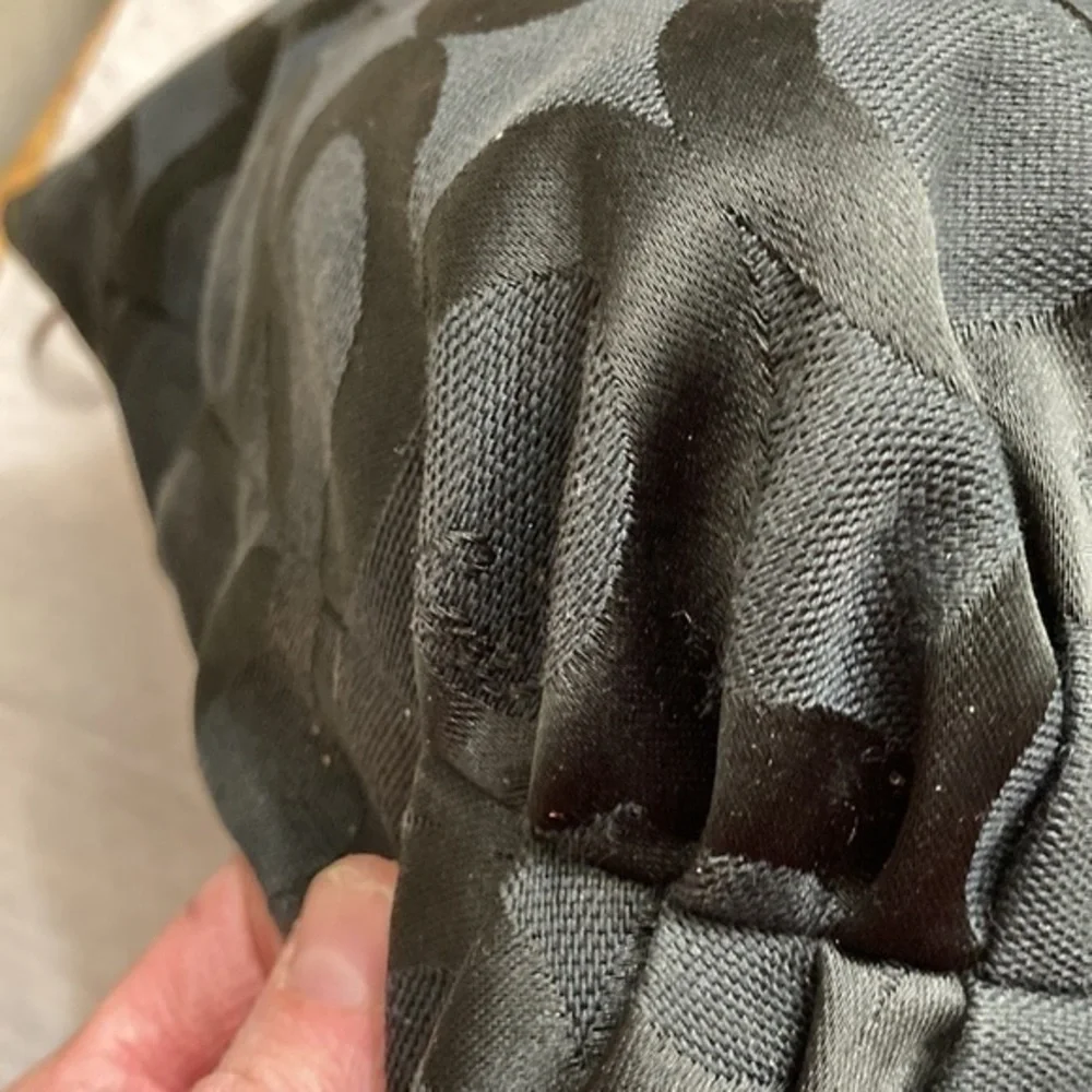Coach signature y2k op c black poppy bag